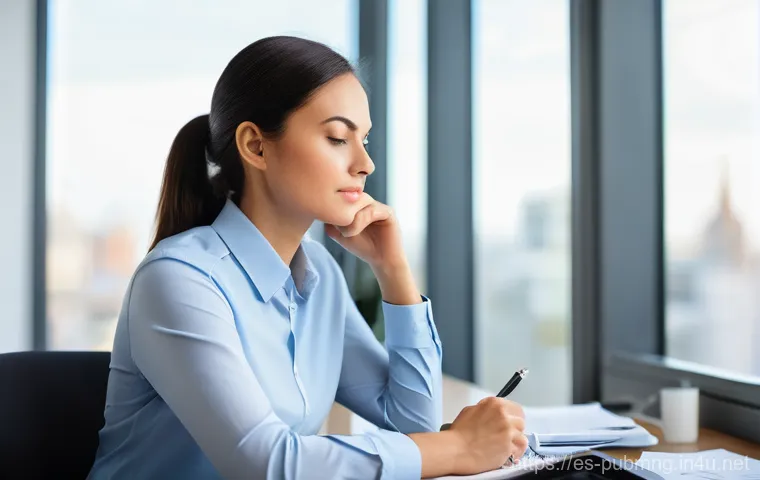 공공관리사 직무 스트레스 관리법 - Cultivating Calm in the Public Service Office**
A professional and composed public servant, appeari...