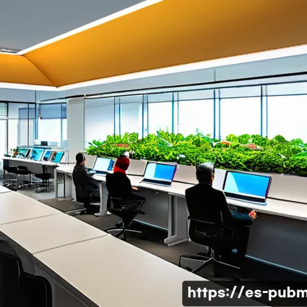 공공관리사 업무 중 자주 겪는 문제 - **Prompt 1: Modern & Citizen-Centric Digital Public Service**
"A vibrant, brightly lit image of ...