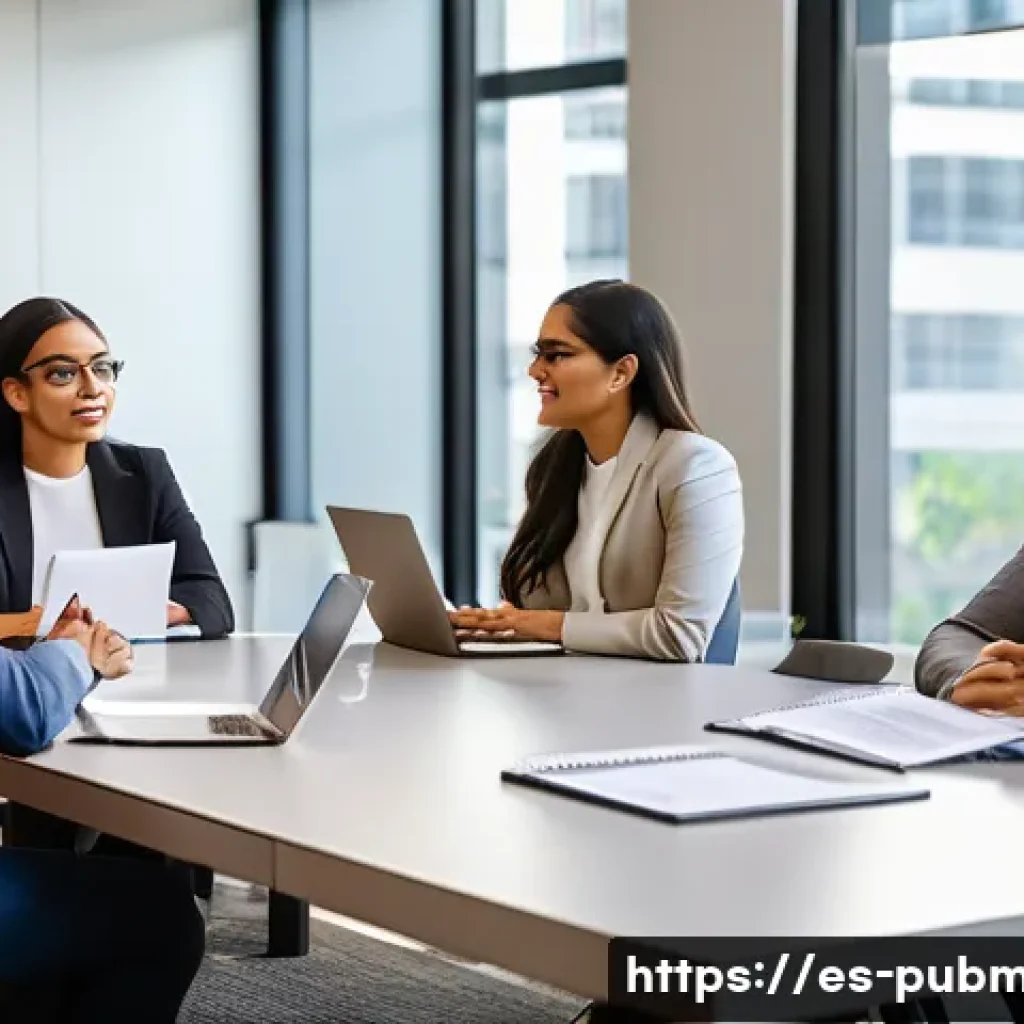 공공관리사 자격증으로 시작하는 새로운 커리어 - A diverse group of young Hispanic professionals engaged in a dynamic workshop on public management, ...