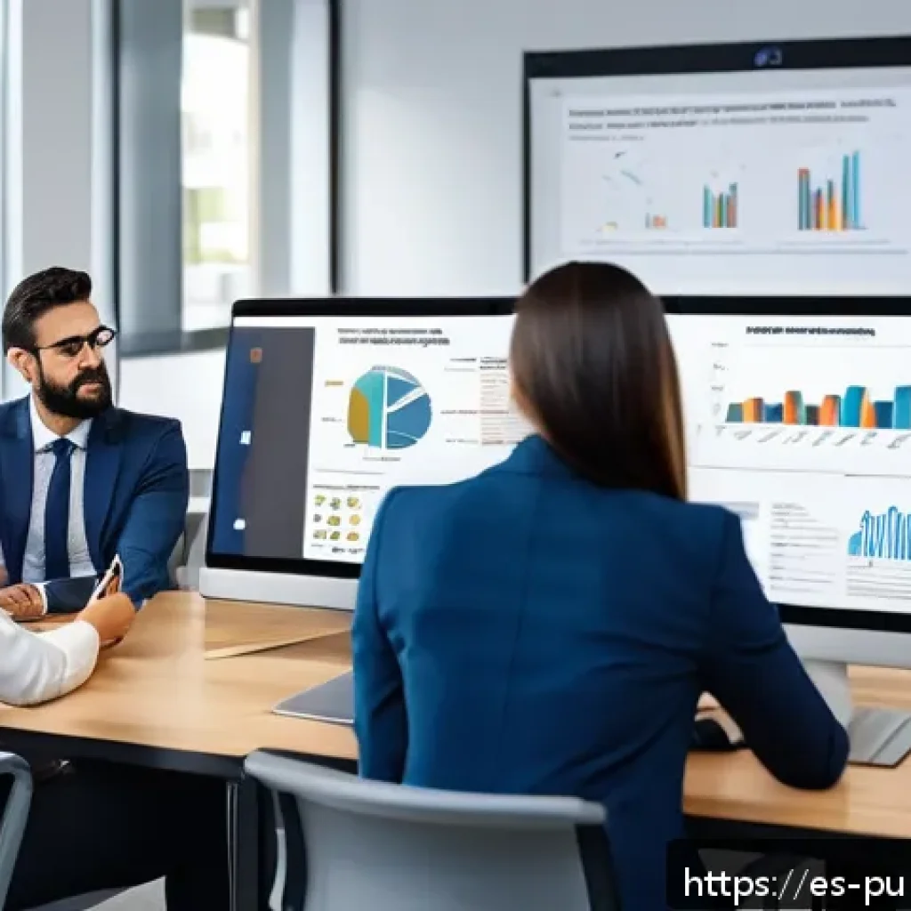 공공관리사 교육 프로그램 리뷰 - A diverse group of professional public administrators attending a modern virtual training session on...